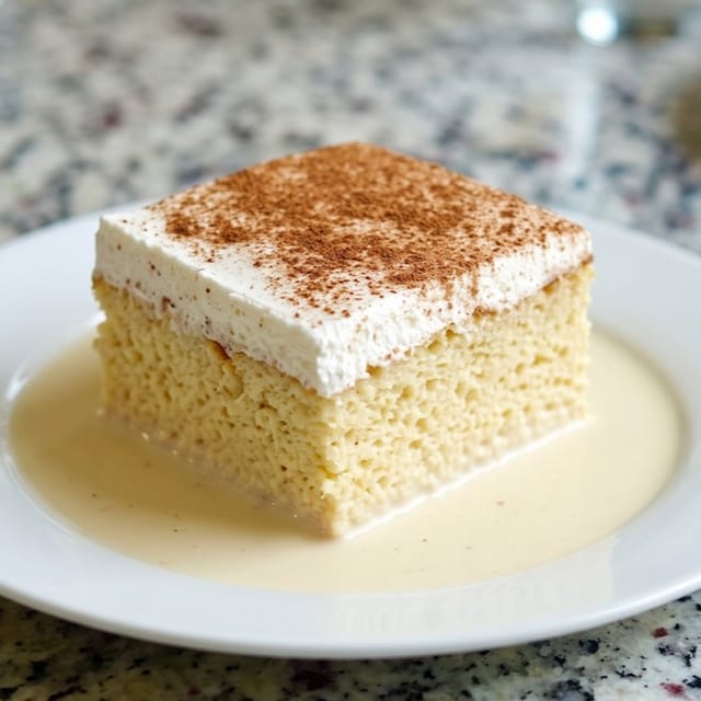 Tres Leches Cake.