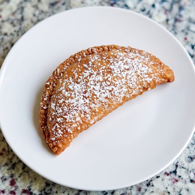 Apple Cinnamon Empanada.