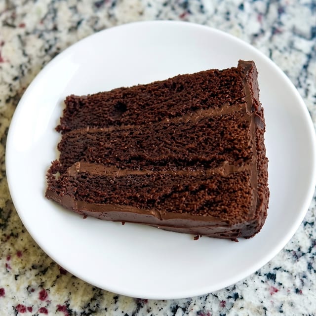 Chocolate Fudge Cake.