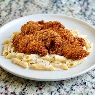 Chicken Parm Alfredo