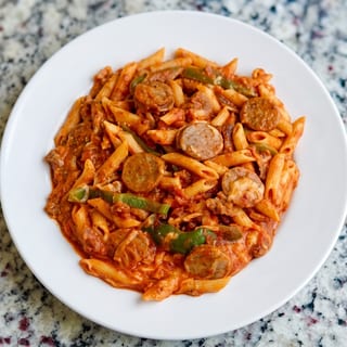 Zitis w/Sausages