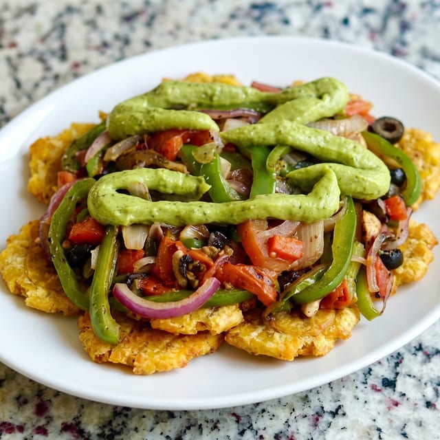 Veggie Tostones.